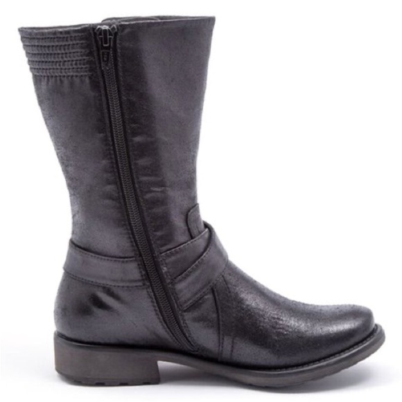 Bare TRAPS SHANTAL BOOTS Black Mid Calf Size 9.5 - Picture 3 of 12